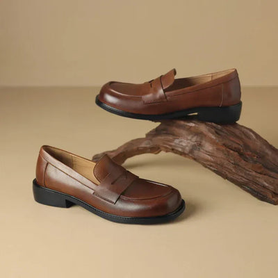 Amadea™ | Stylish Low Heel Loafers