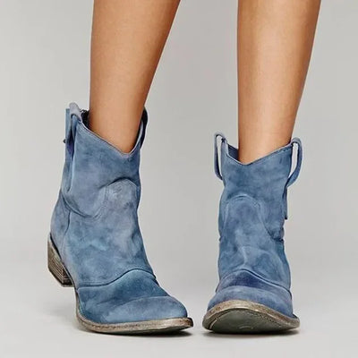 Layla | Vintage Cowboy Boots with Orthopedic Support