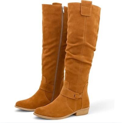 Brynn | Chic Suede Boots Perfect for Any Event