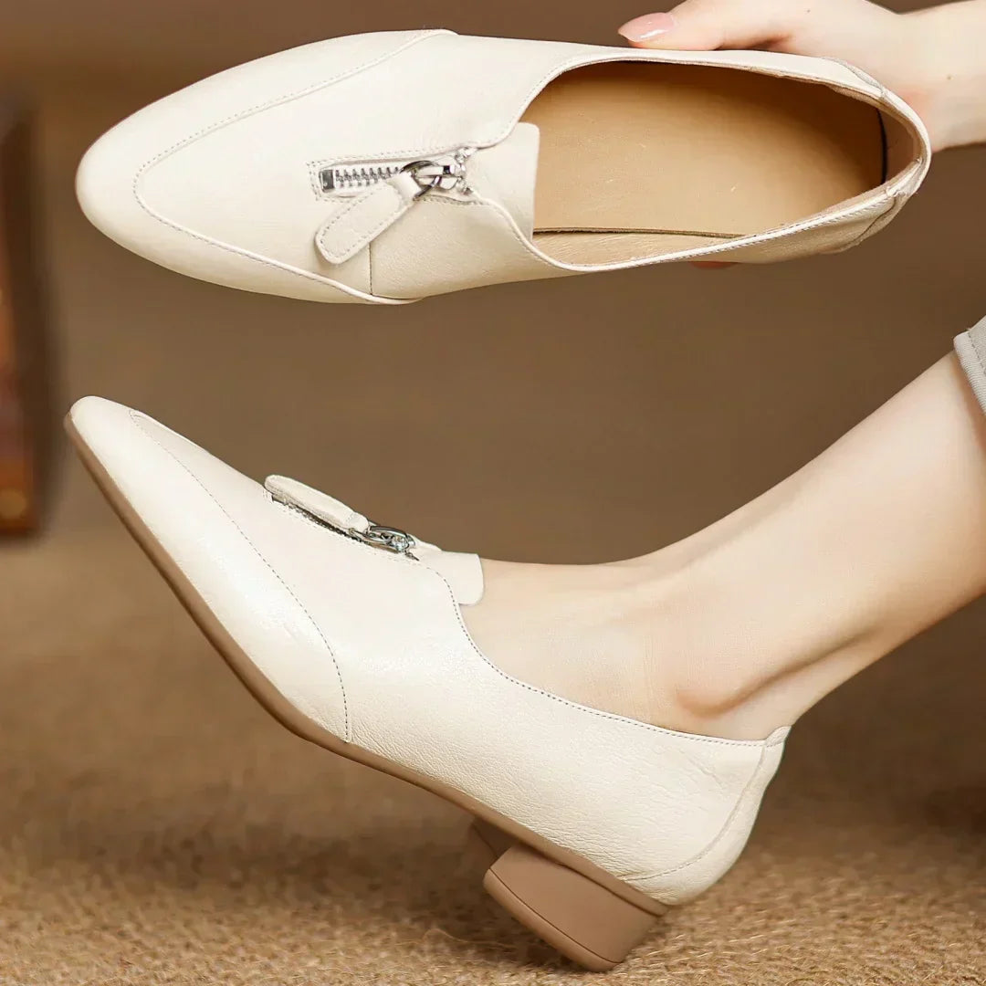 Sorlina™ | Elegant Pointed Toe Loafers