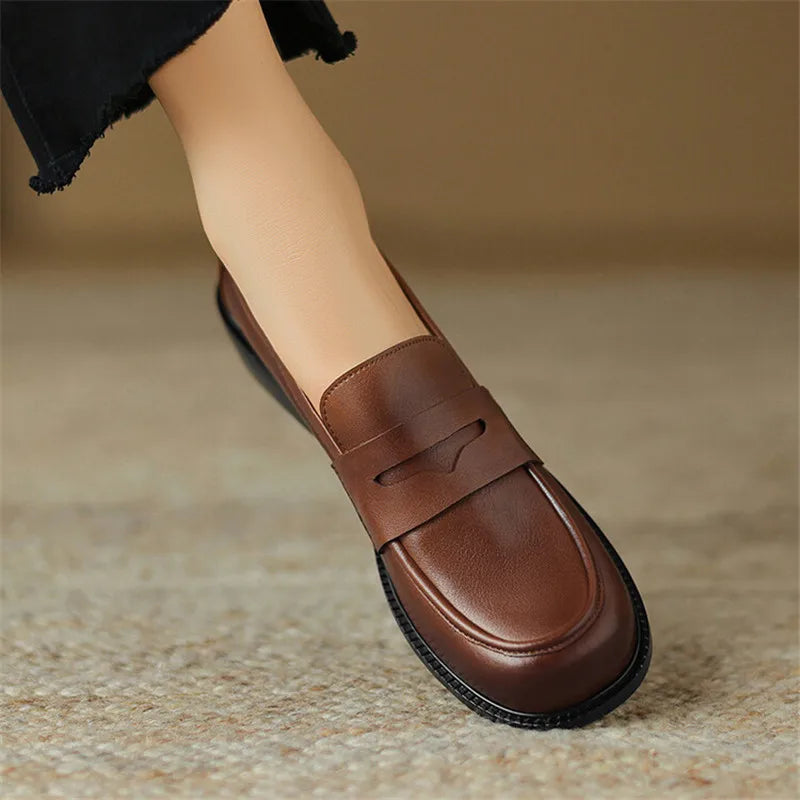 Amadea™ | Stylish Low Heel Loafers