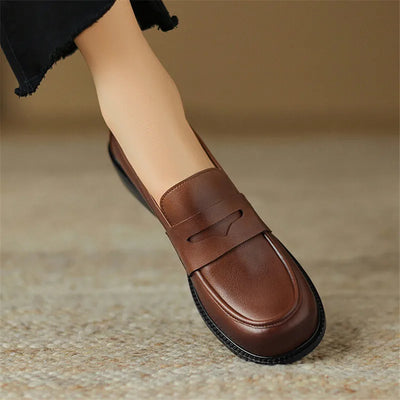 Amadea™ | Stylish Low Heel Loafers
