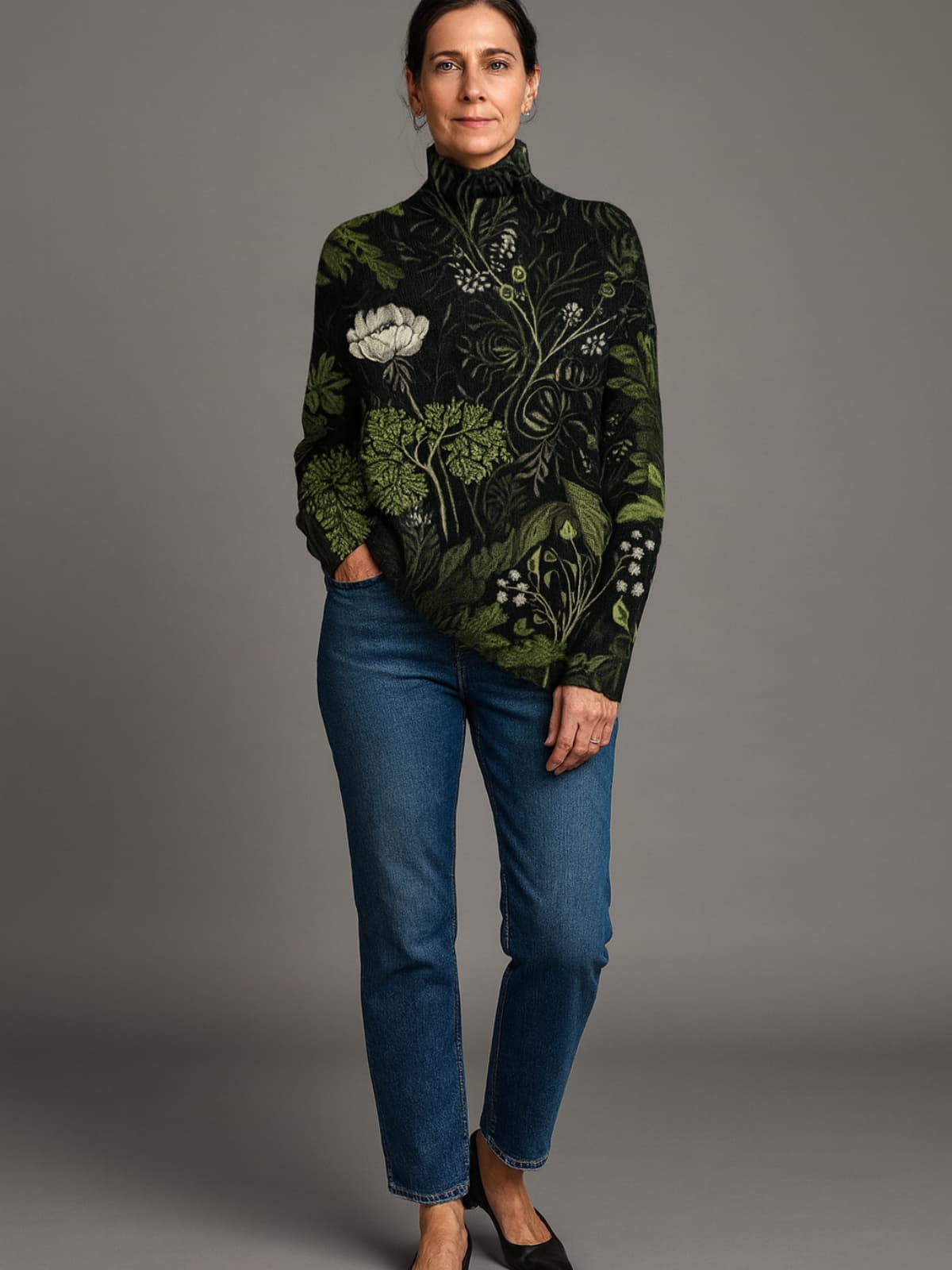 CLARA | Autumn Blossom Jumper