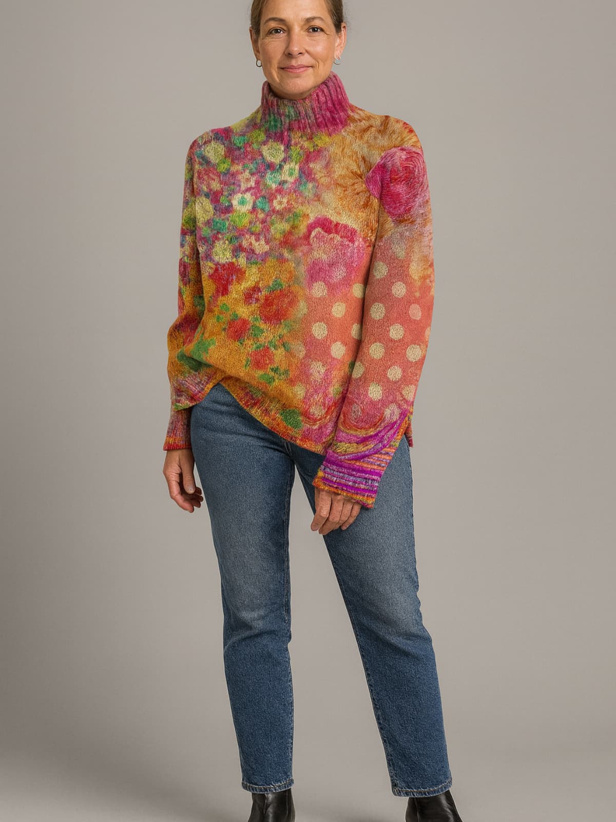 ANA | Cozy Lightweight Jumper in Warm Tones