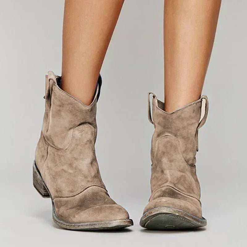 Layla | Vintage Cowboy Boots with Orthopedic Support