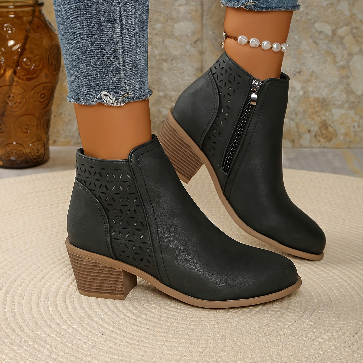 Léonie™ | Comfortable and Breathable Ankle Boots