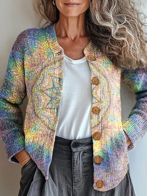 Luna | Chic Soft Pastel Rainbow Jacket for a Trendy Style