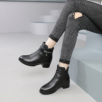 Noémie™ – Cozy Winter Ankle Boots