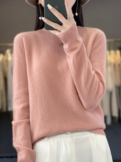 Anette | Soft Cotton Knit Sweater