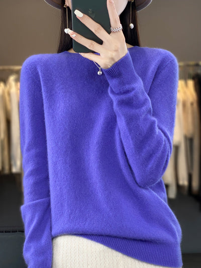 Anette | Soft Cotton Knit Sweater