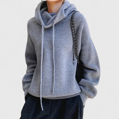 Marie | Soft Knit Hoodie for Ultimate Comfort