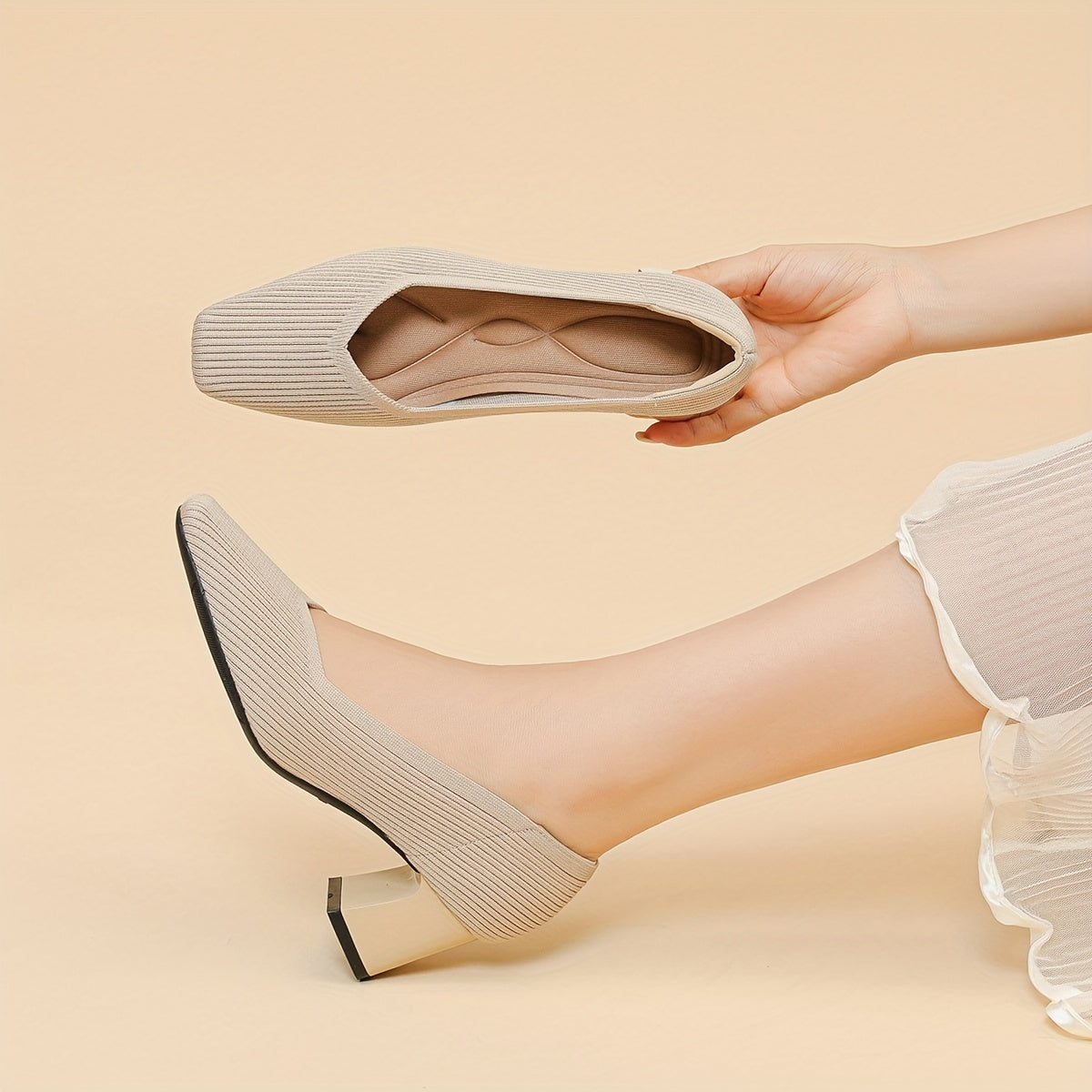 Marie™ – Comfortable court shoes with a stable heel for pain-free support