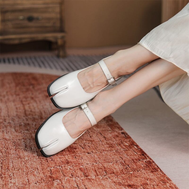 Martha™ | Classic Leather Mary Jane Shoes