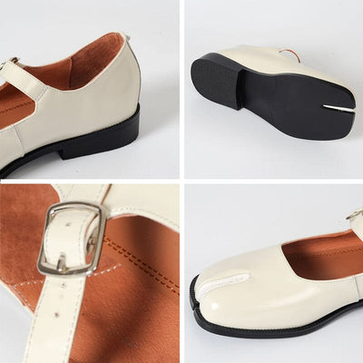 Martha™ | Classic Leather Mary Jane Shoes