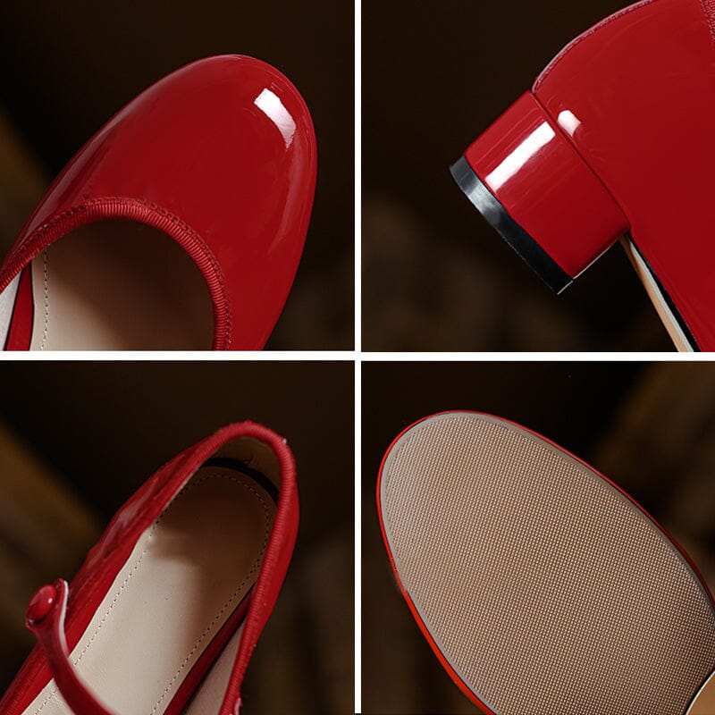 Livy™ Leather Mary Jane Shoes