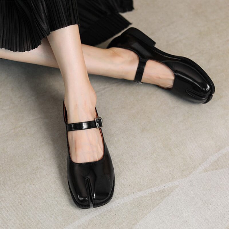 Martha™ | Classic Leather Mary Jane Shoes