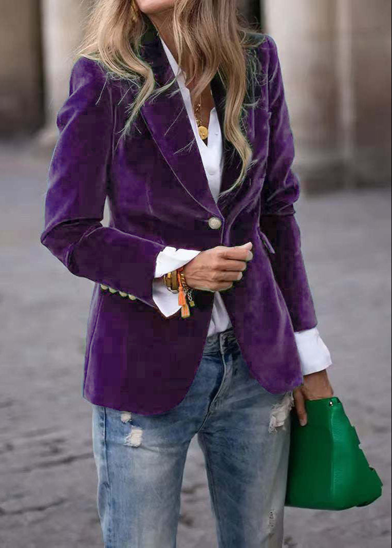 Eleanor | Single-Button Blazer