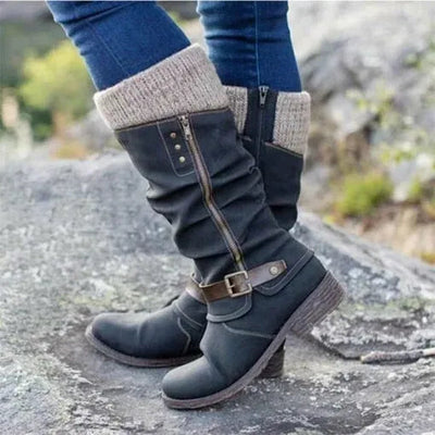 Zymara | Side-Zipper Ankle Boots