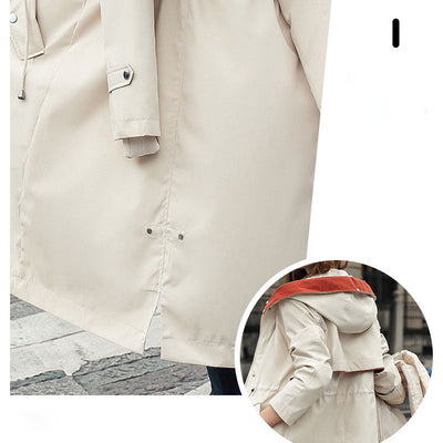 Frostra | Winter Jacket with Hood and Soft Collar